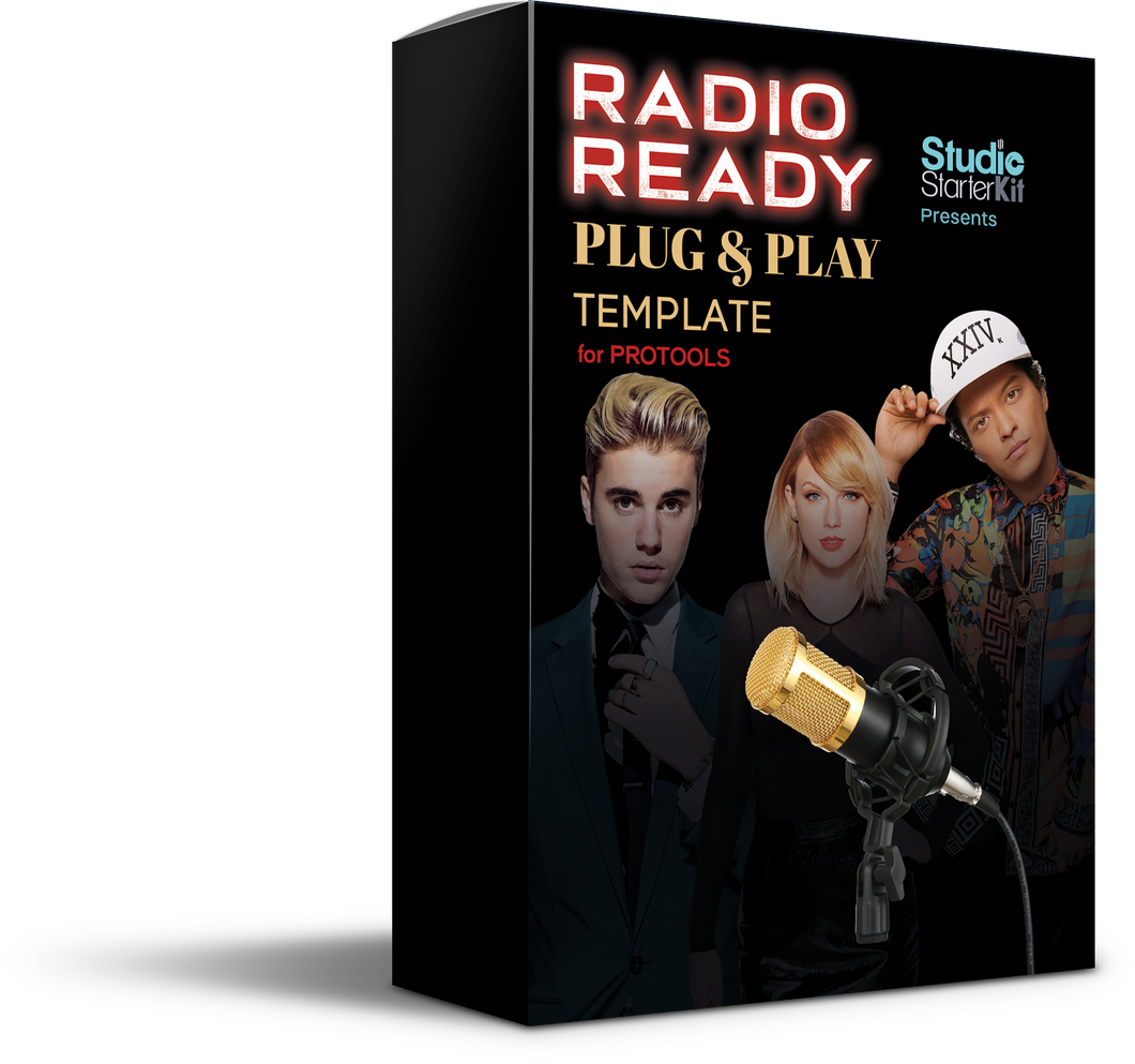 RADIO READY PLUG and PLAY TEMPLATE for PROTOOLS